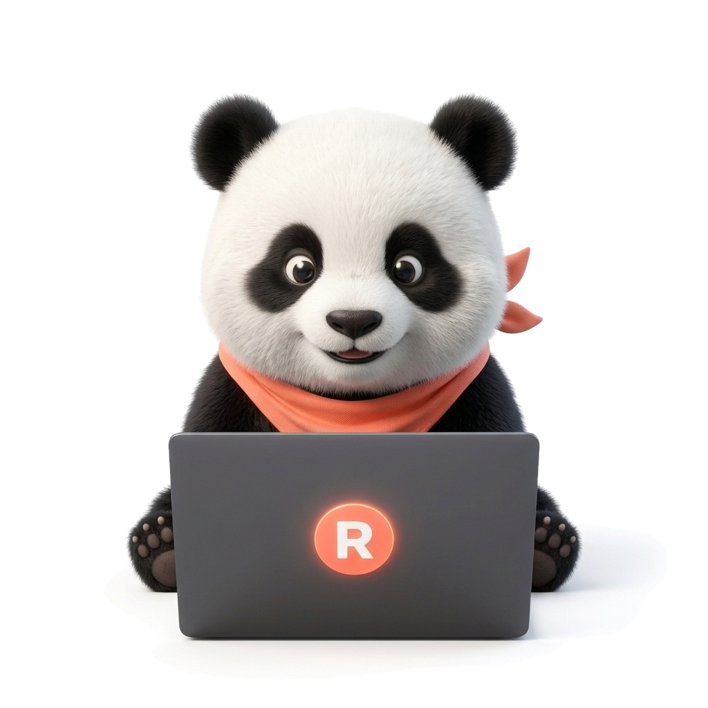 Remote Adda Mascot Smiling